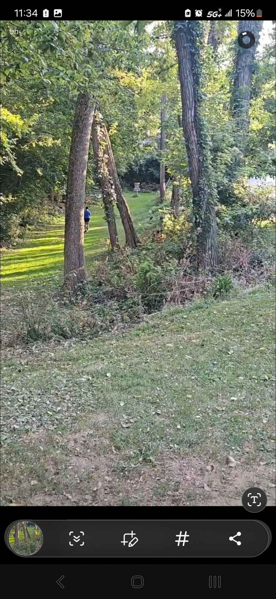 Hole 2. There are 3 lines that are all fun to practice.