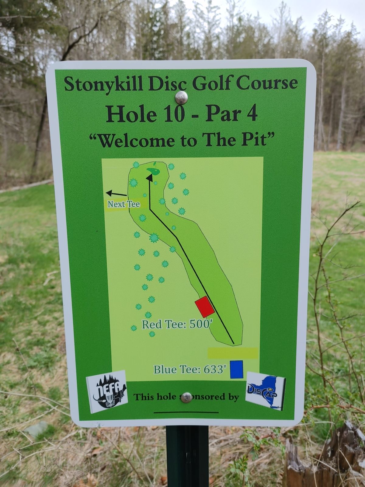 Hole 10 map