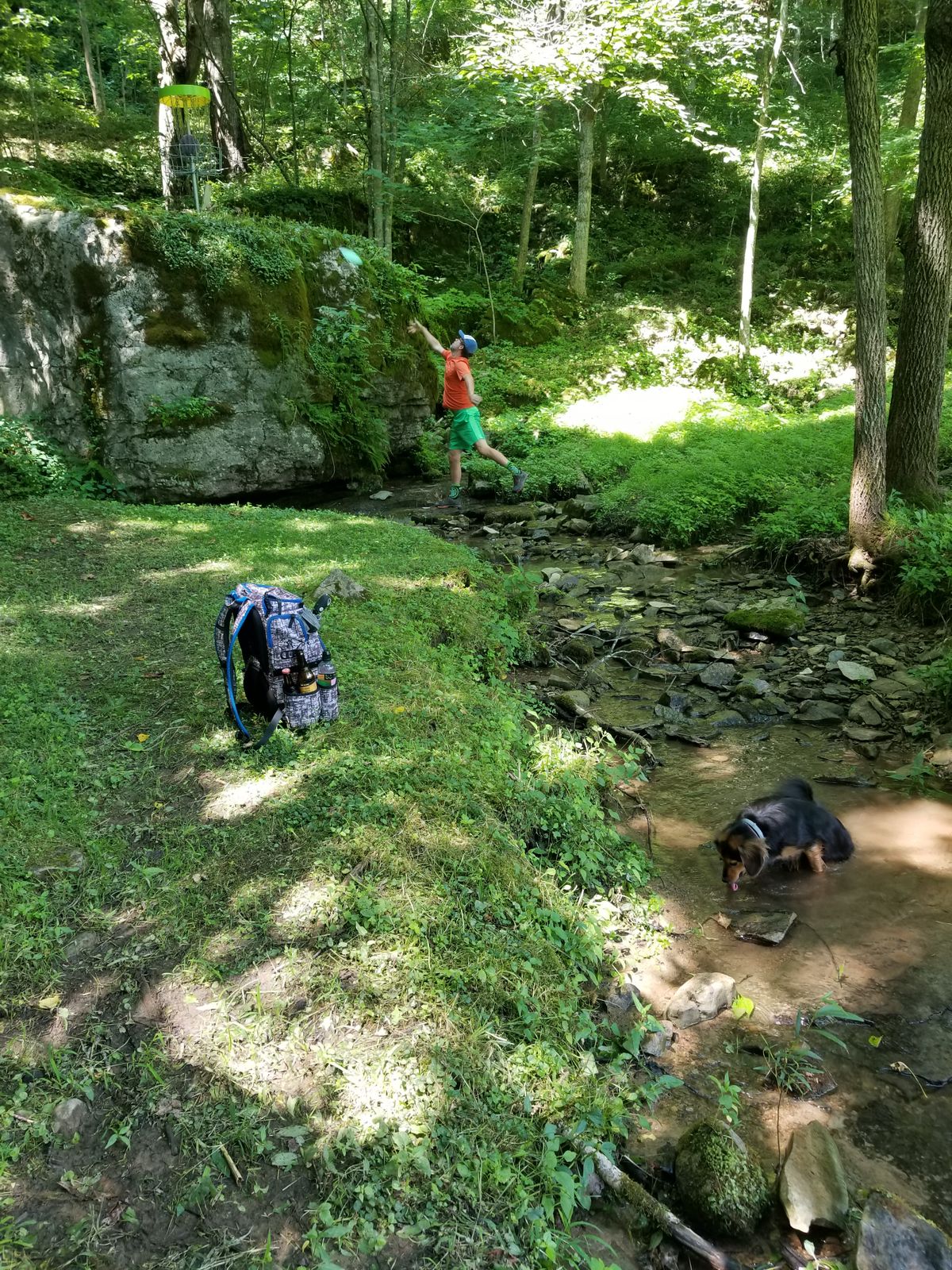 Boulder hole