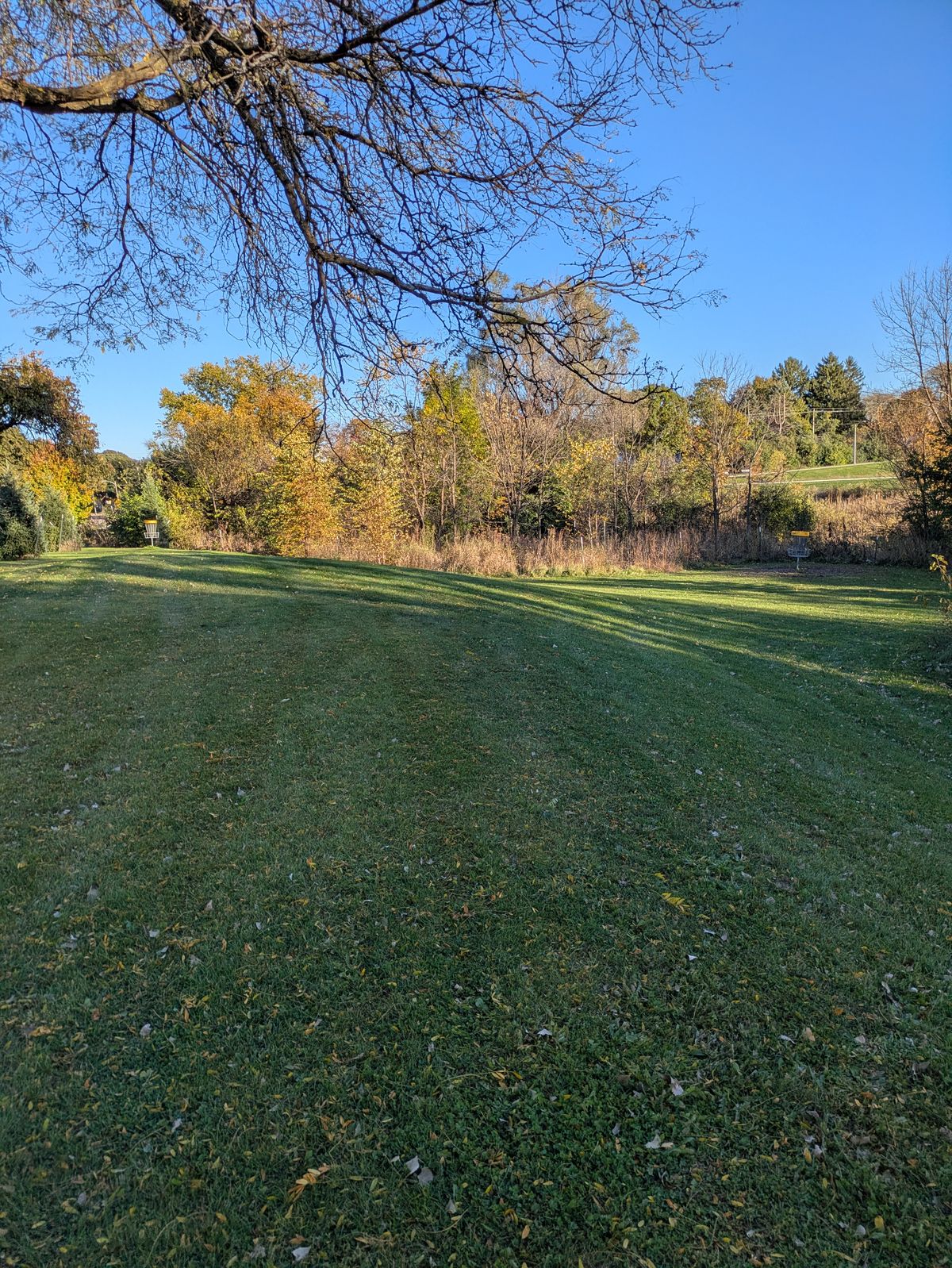 Pin locations on hole 7