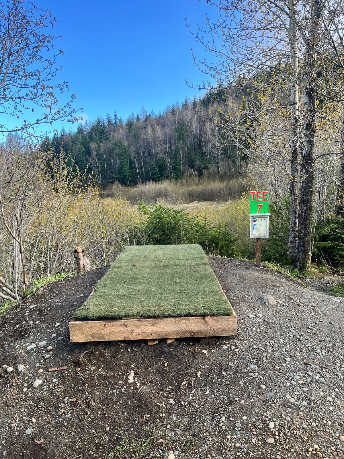 New tee box