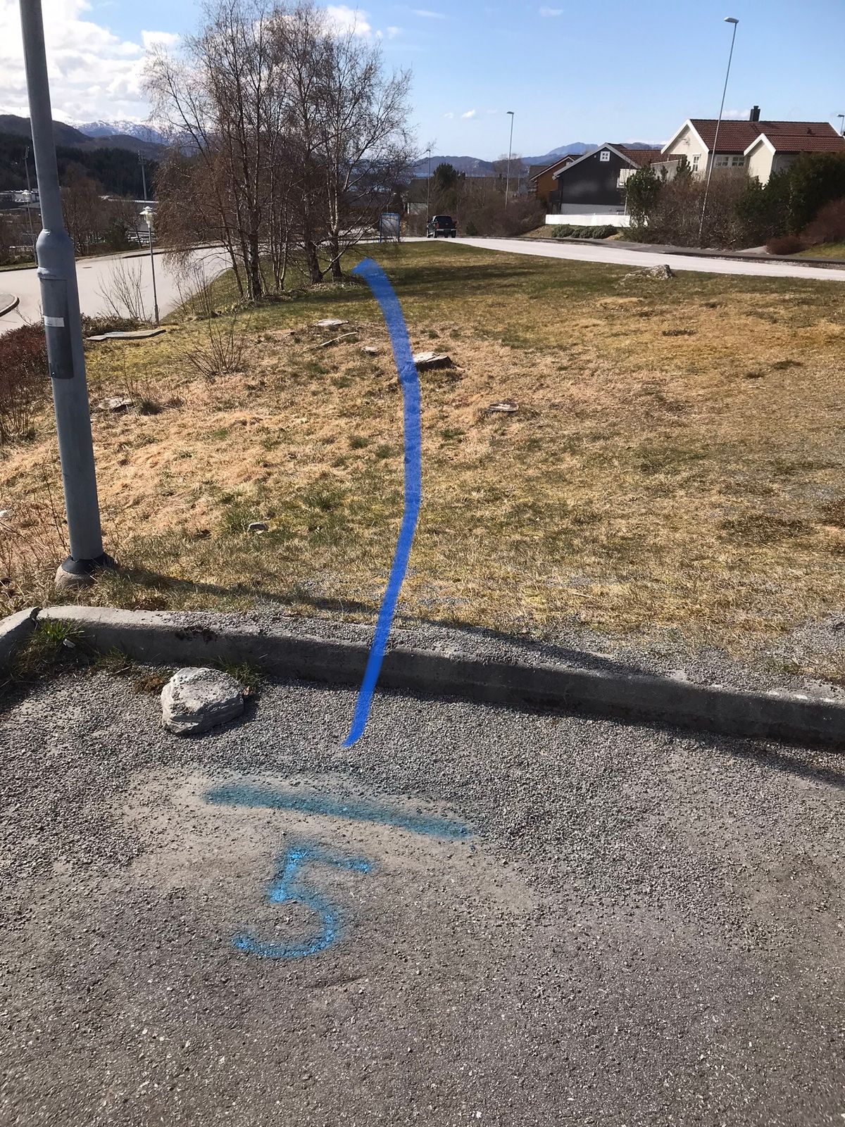Ver obs på trafikk. Bilveg er OB