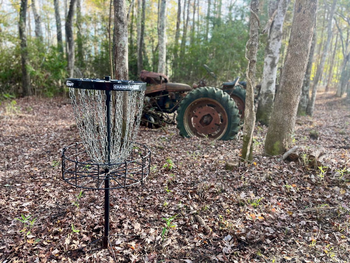 Hole 18 basket
