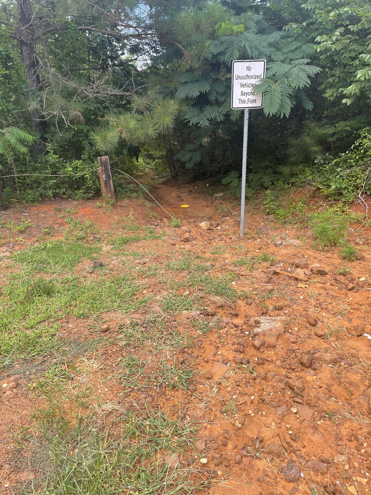 Layup trail head.  Straight down trail then turn left in the open area for another 100 yds