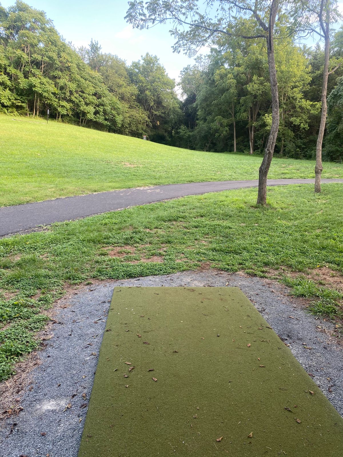 Hole 15 tee pad
