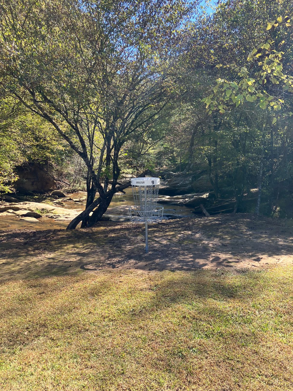 Hole 9 green