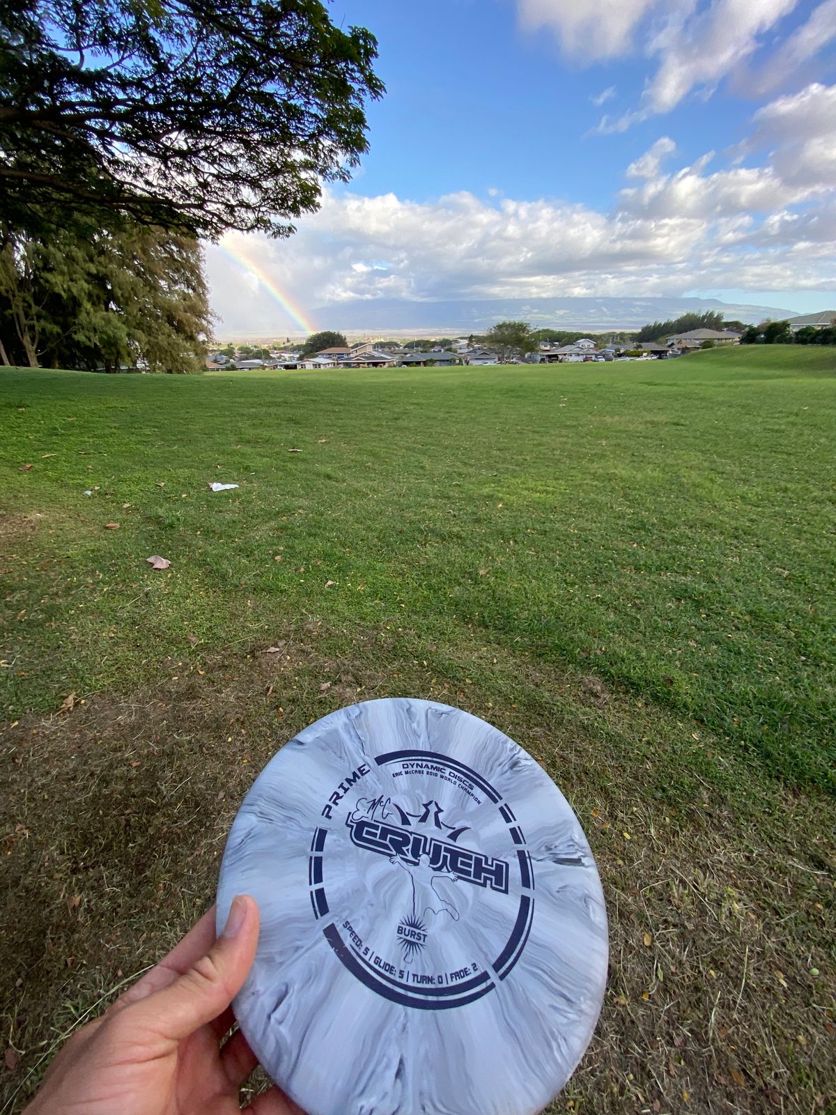 Hole 2 in the background.