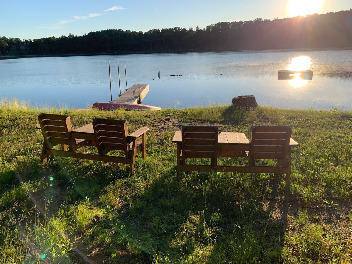 Beautiful Pine lake. Very clean and perfect for swimming and fishing.