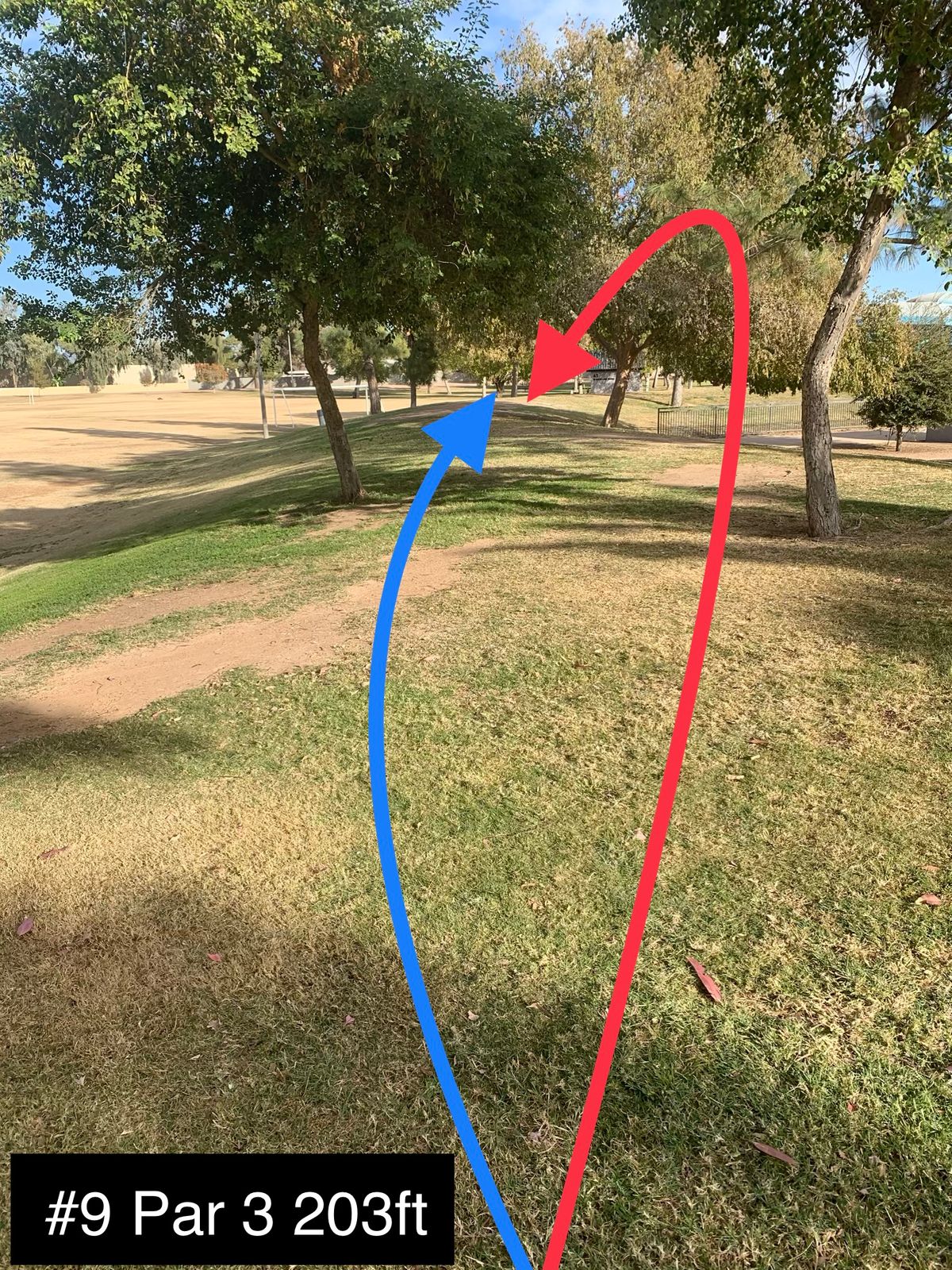 Dog leg right