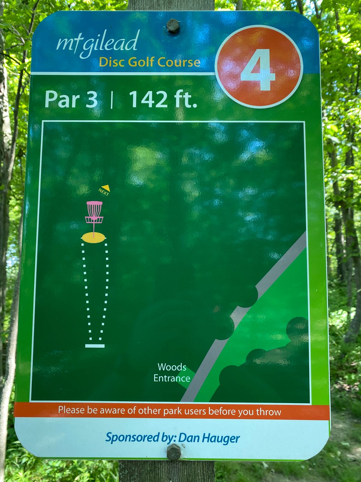 Hole 4 (Sign)