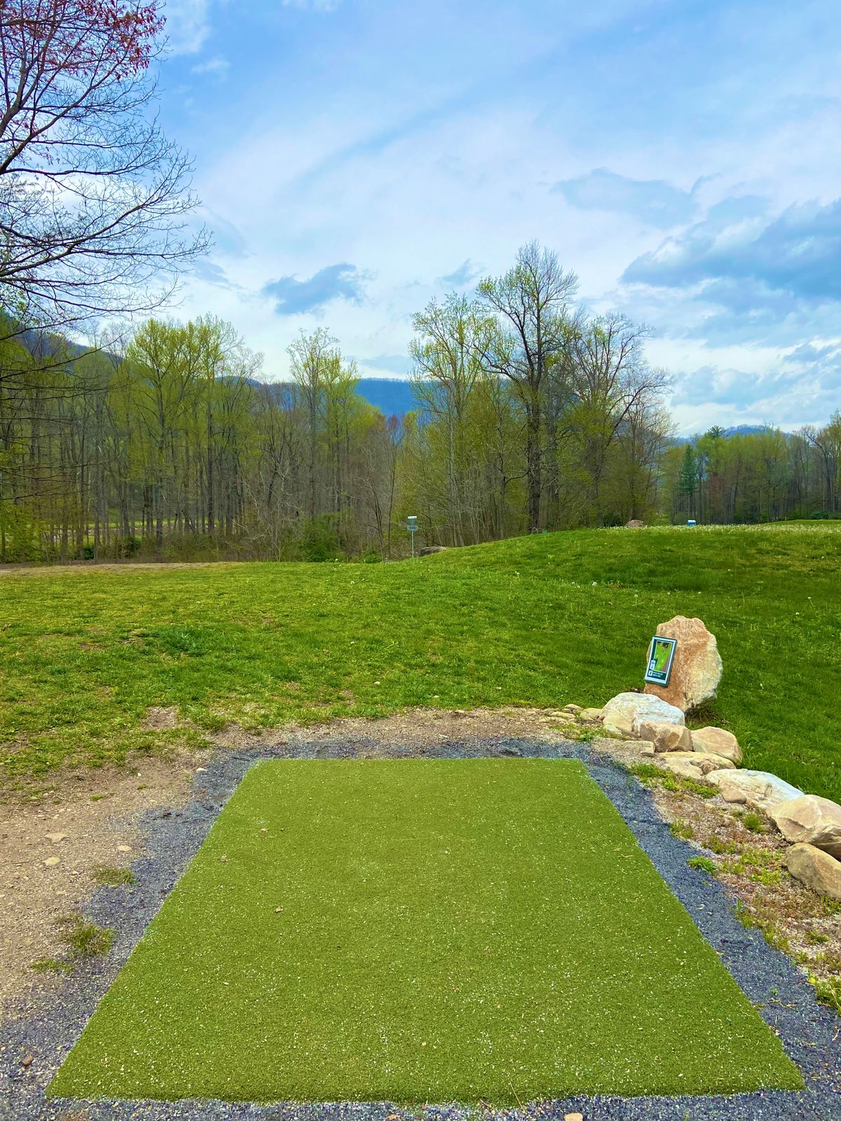 Tee of hole 3