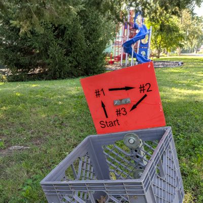 Stella Disc Golf Course map