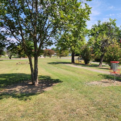 Hole 1 (only remaining basket as of Aug 2025)