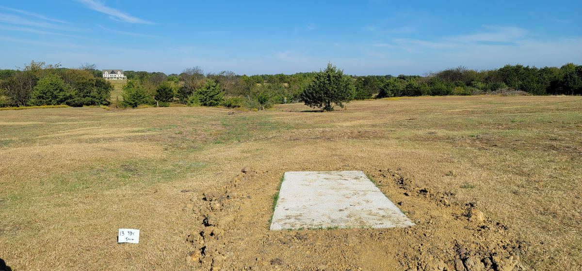 Hole 13 long tee