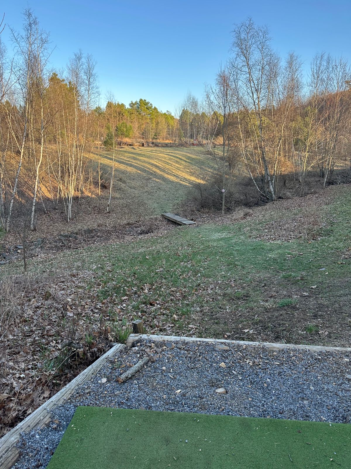 Hole 7 Tee.