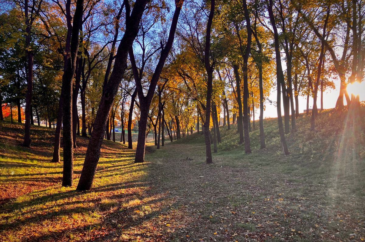 Gorgeous view from the fairway of Hole 9.