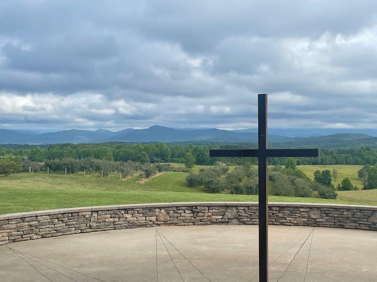 View from check in building
