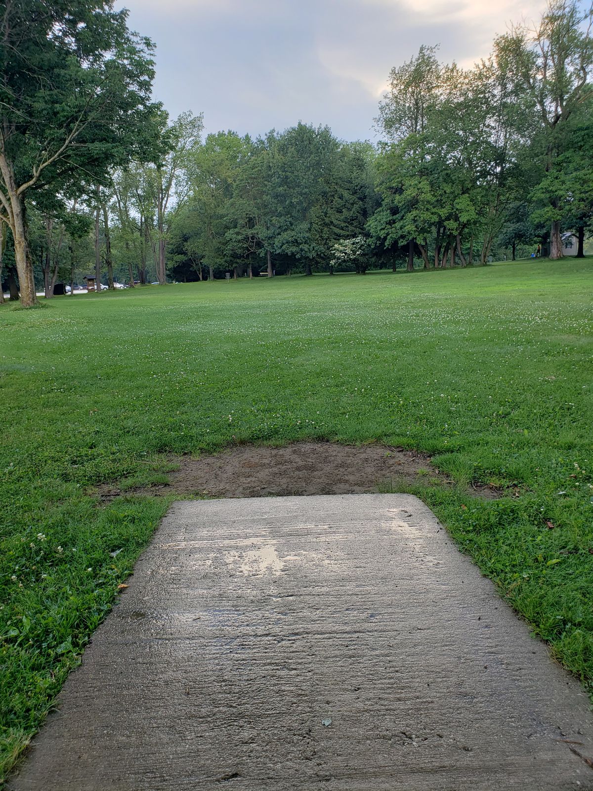 Hole 9 short teepad