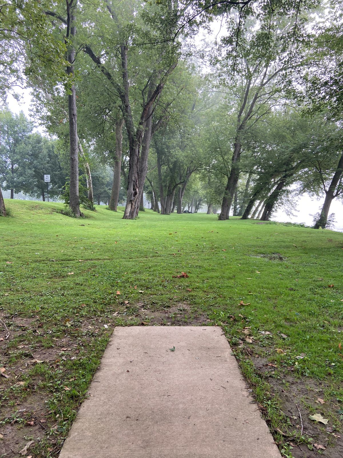 Hole #1 tee pad