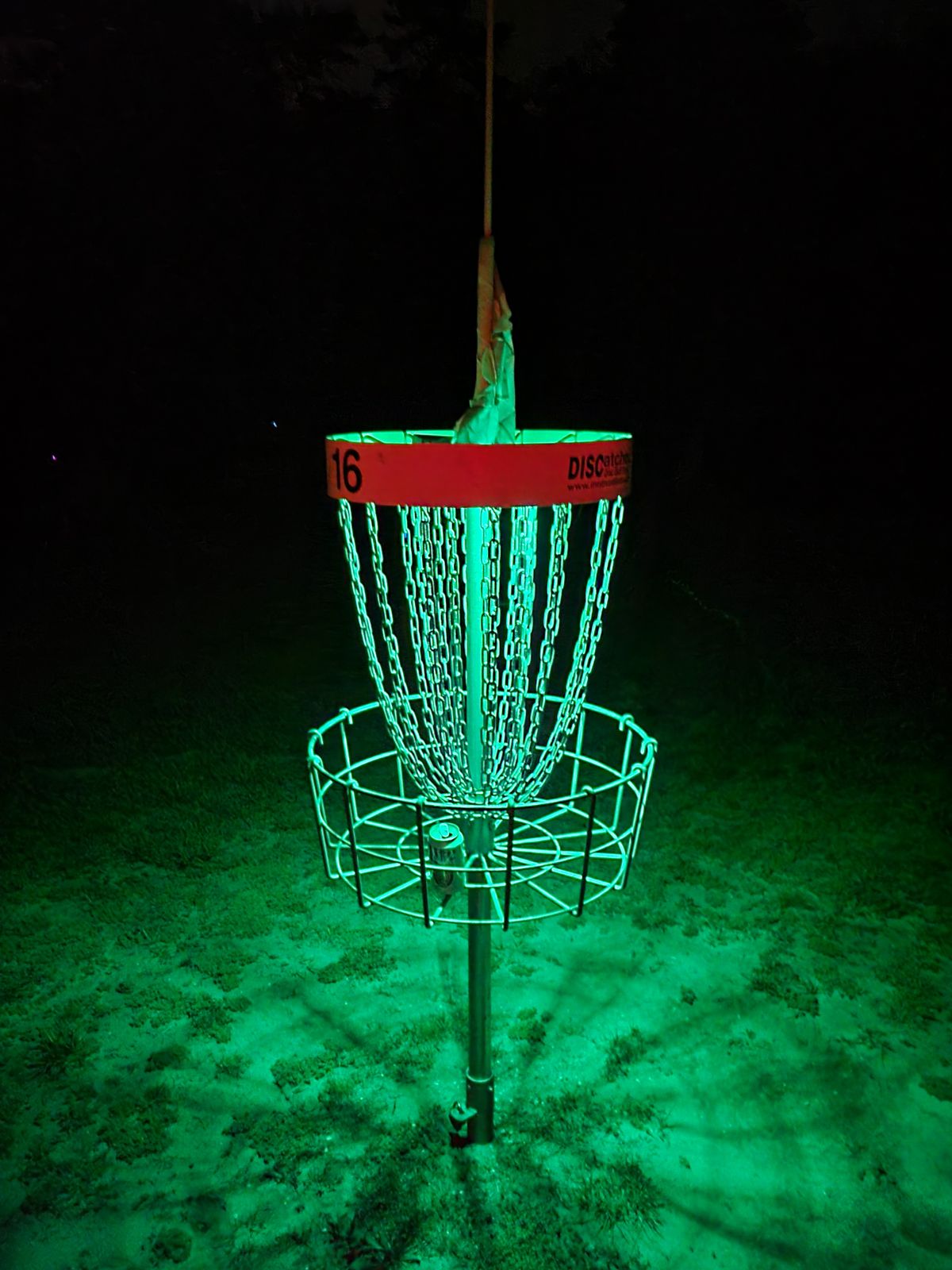 Ockie's first glow round