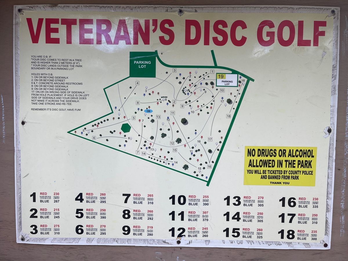 Course sign