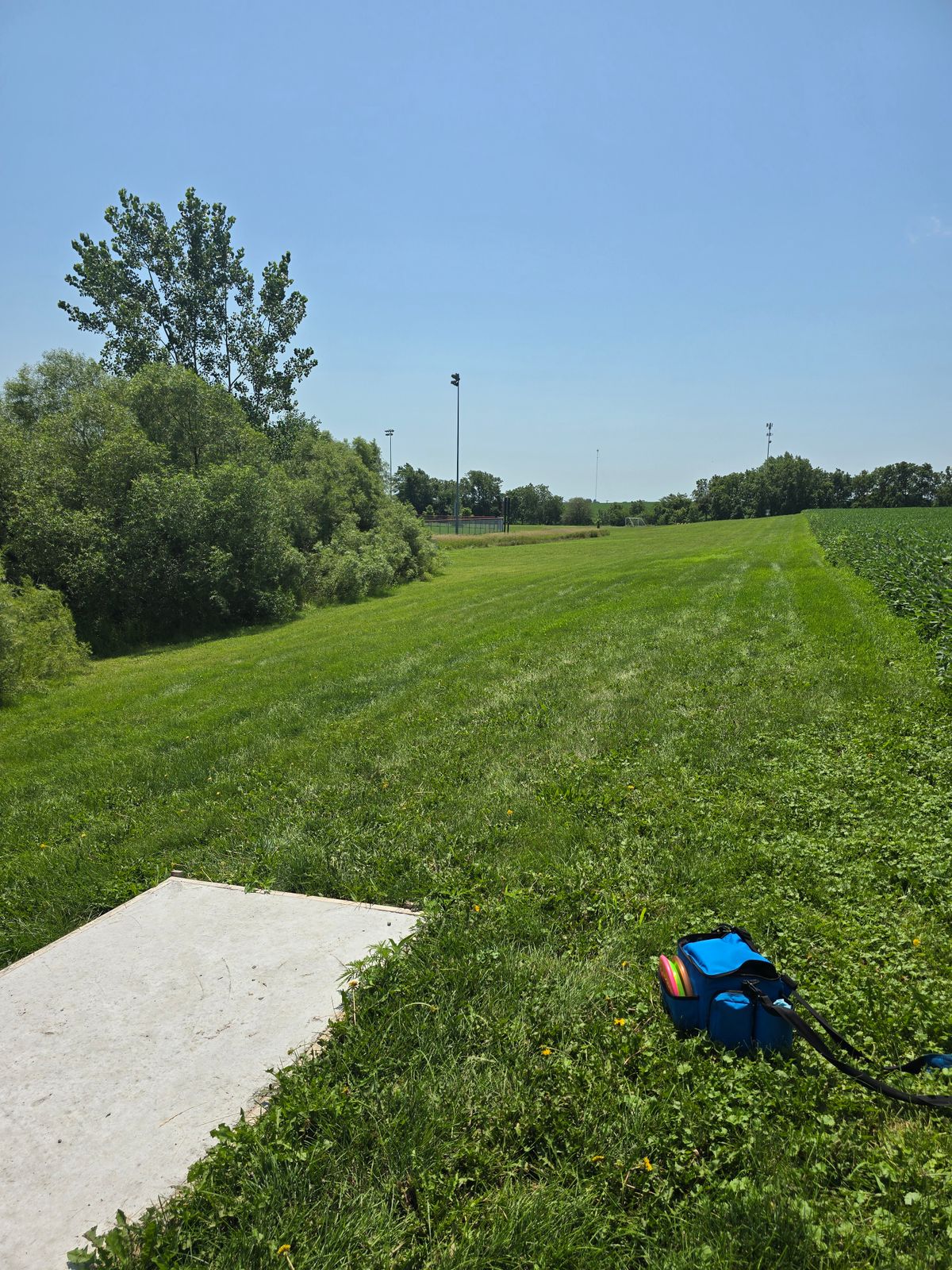 Hole 4 is a hard left with a blind landing.
