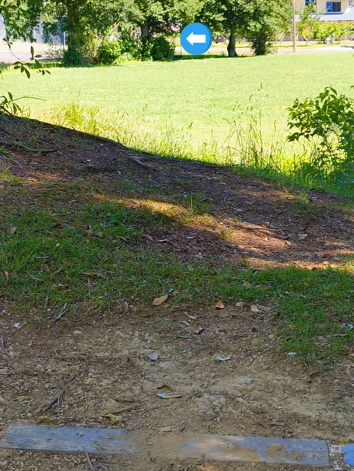 Walk from Basket C towards road to showgrounds. T8 to Hanging Basket