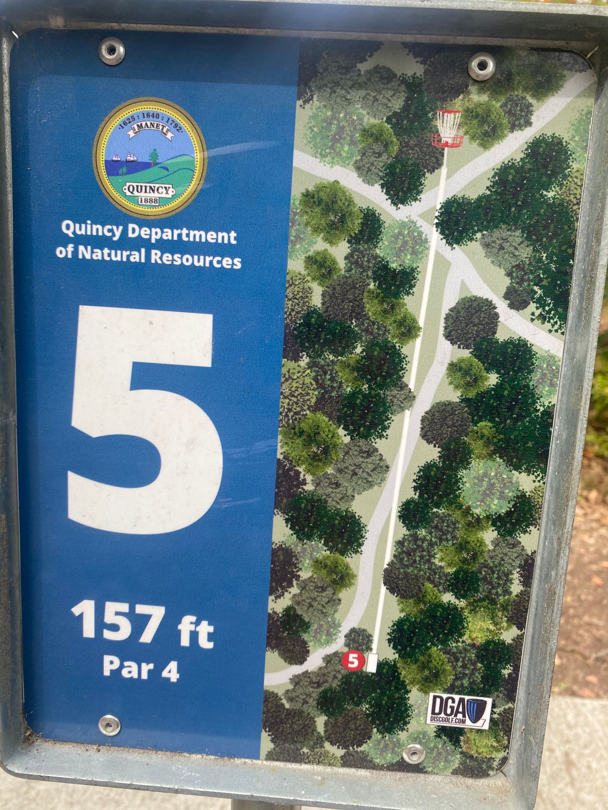Hole 5 layout