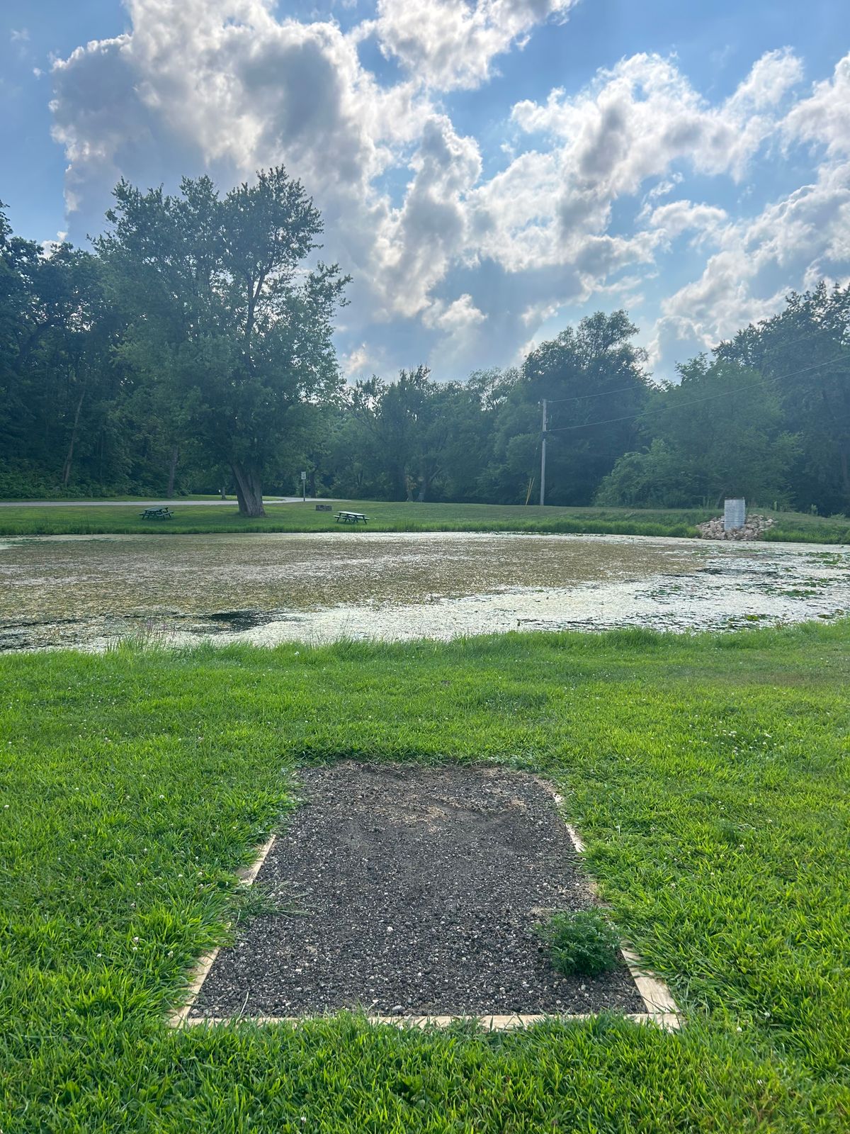 Hole 2 teepad