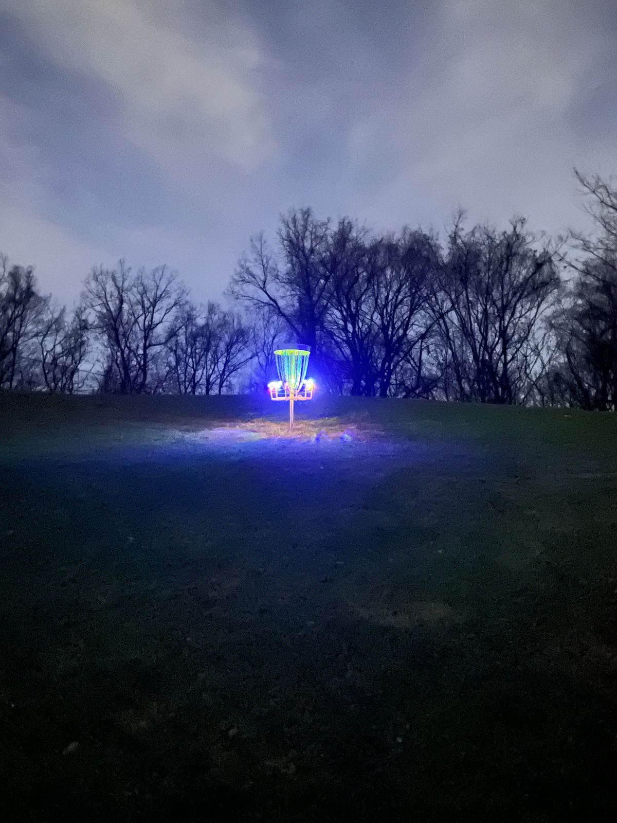 Hole 5 - glow round!