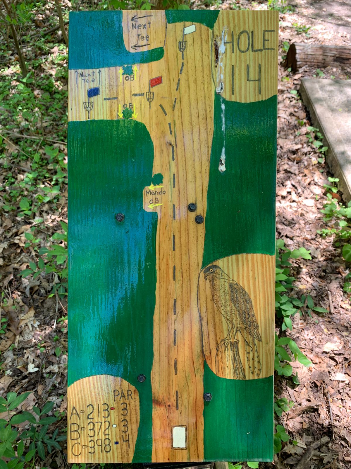 Hole 14 Map