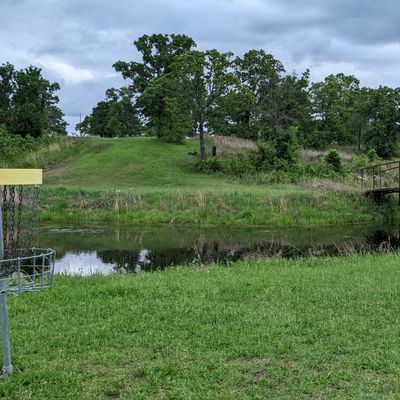 Basket 17 looking back at Tee