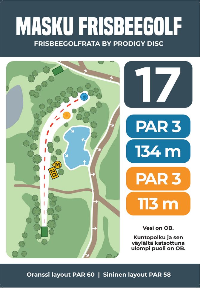 Väyläopaste, väylä 17