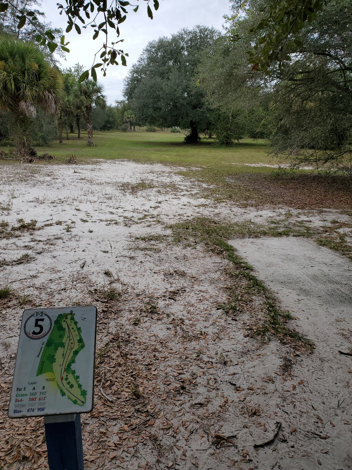 Hole 5 Blue Tee