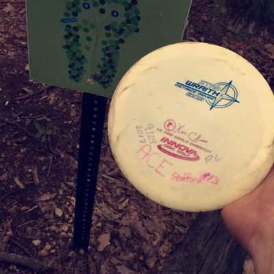 My first ace on hole 13
