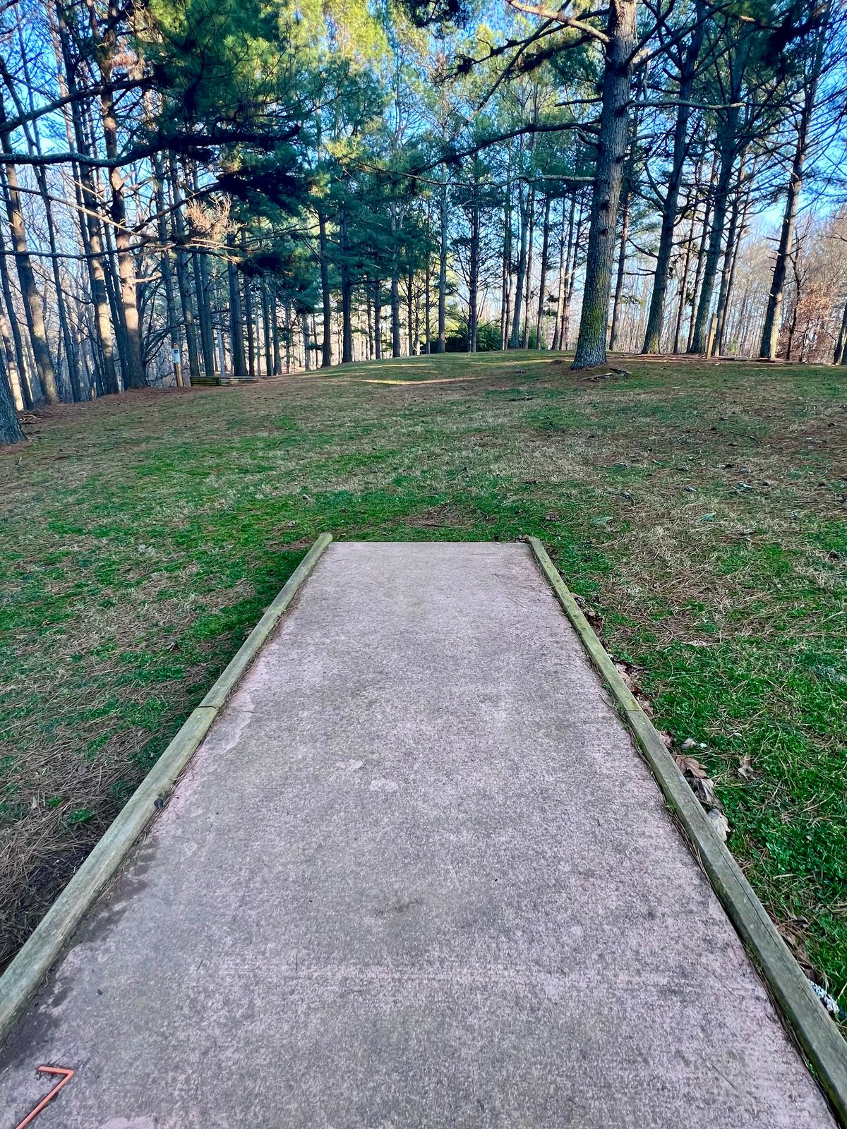 Hole 7 White Tee Pad/Fairway.