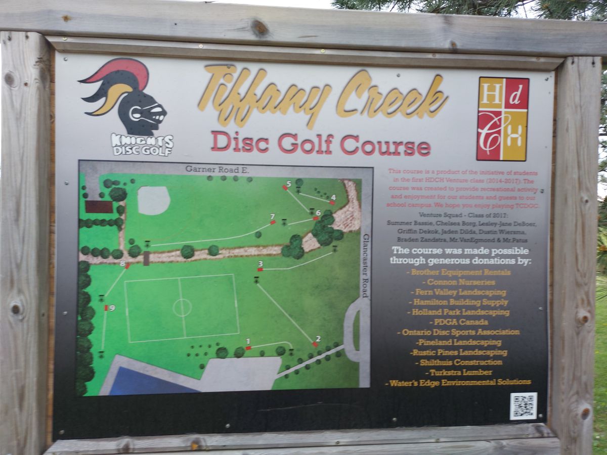 Course map 8,9 baskets missing 🍁🍂🍁🍂🍁👎👎☹