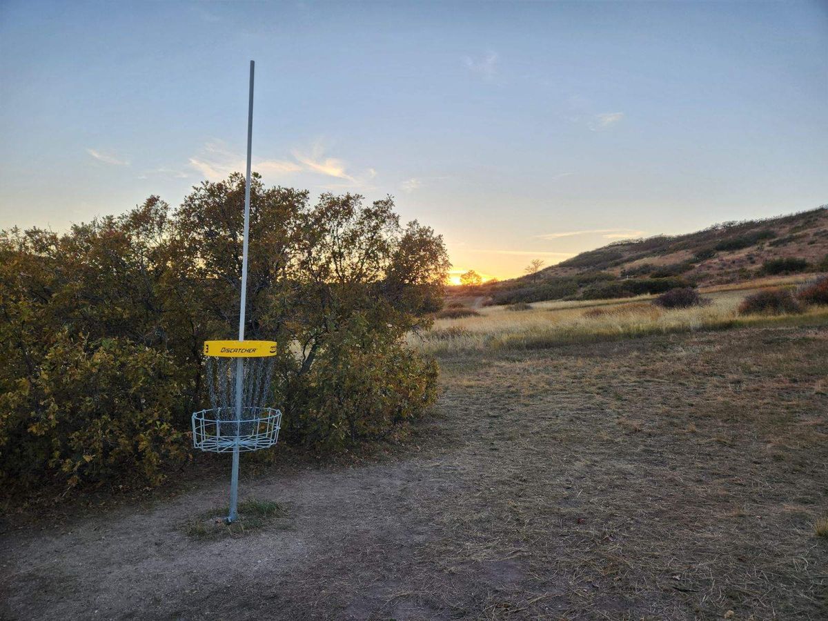 Hole 3 at sunset