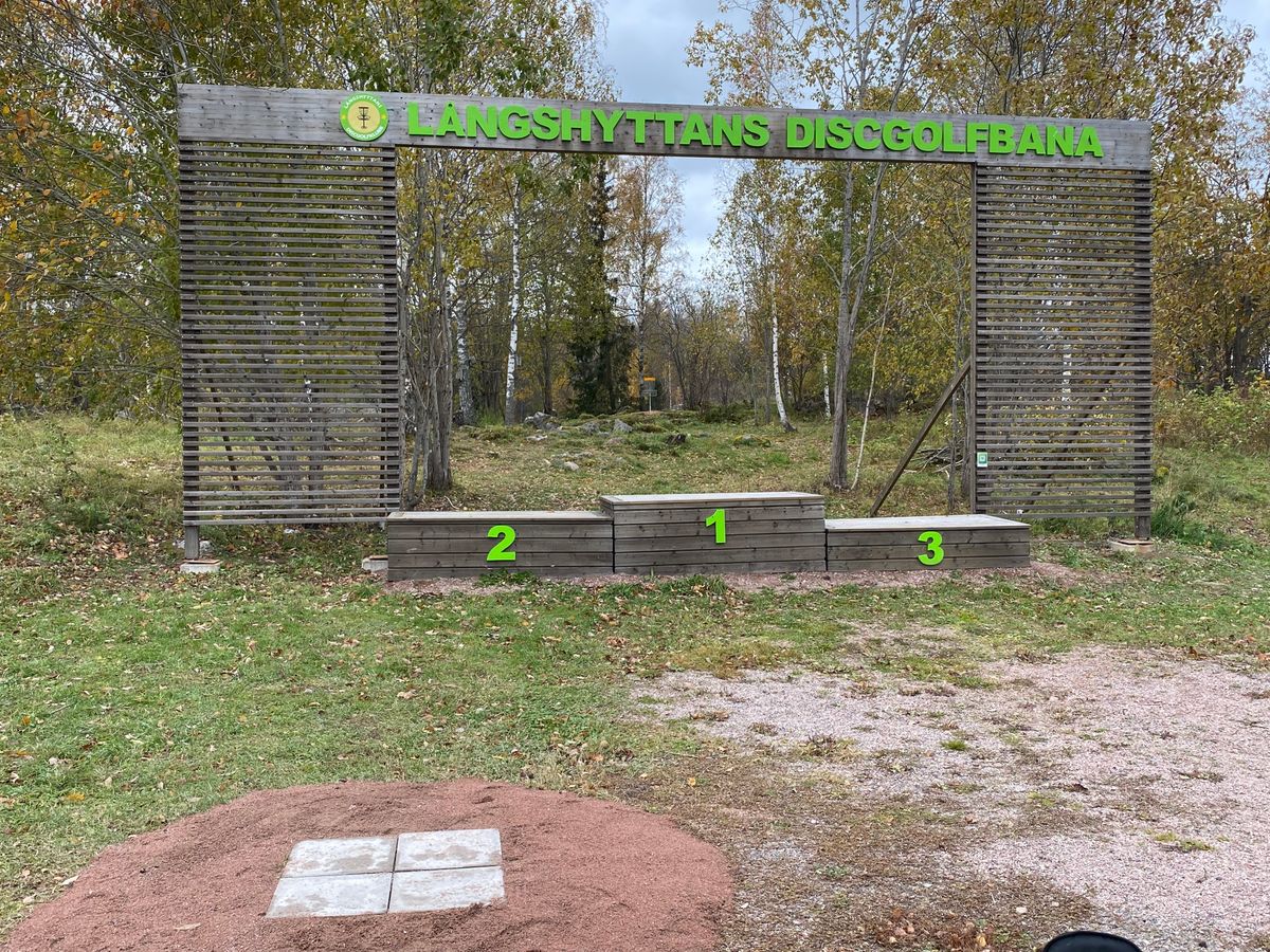 Hål 1 med främre tee