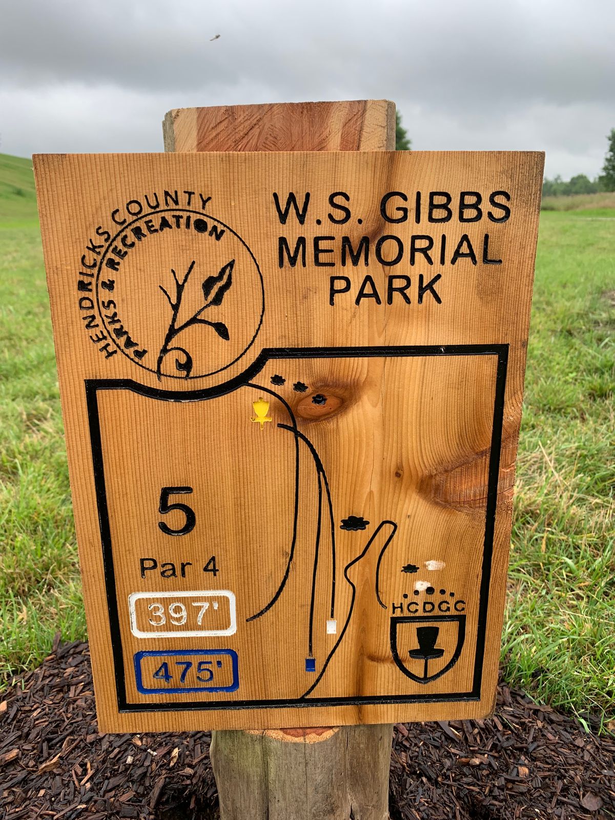 Hole 5 Sign
