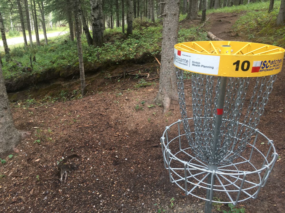 Putting on hole 10.🌿🍀🇨🇦🍀