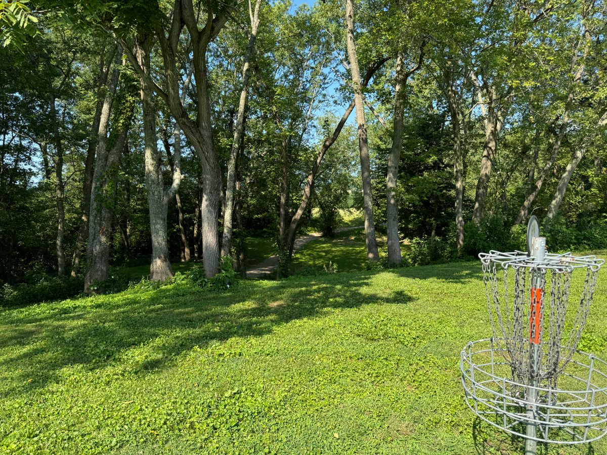 Hole 6 Basket to Corner