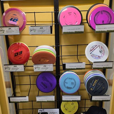 Small selection that is switching over from Prodogy to MVP but we'll priced. Neutron plastic is $17 for MVP/Axium and $14 for Streamline.

Folks are very friendly but don't seem to be very knowledgeable. For instance, the base plastic costs the same as premium plastic.