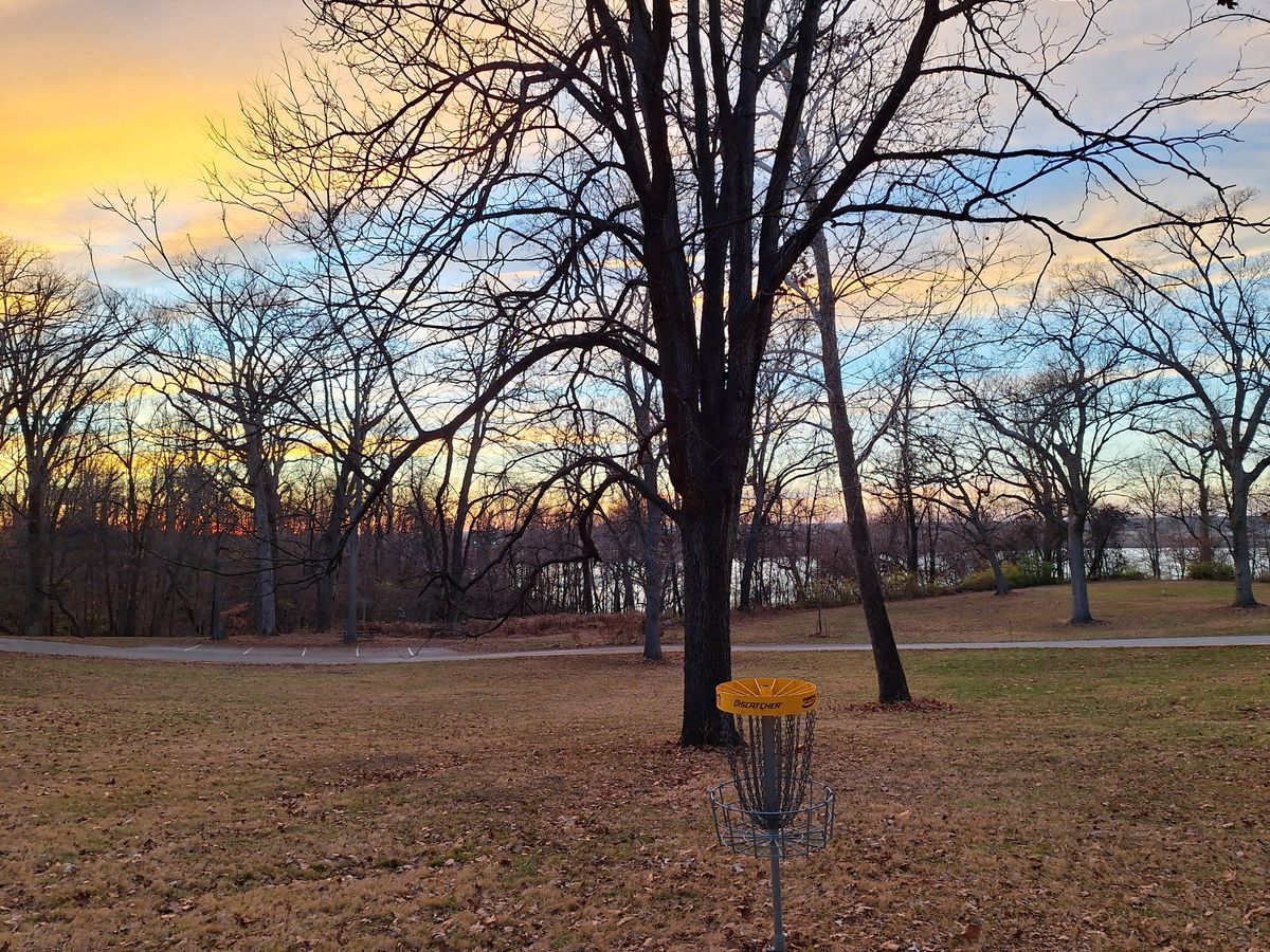 Hole 17 basket