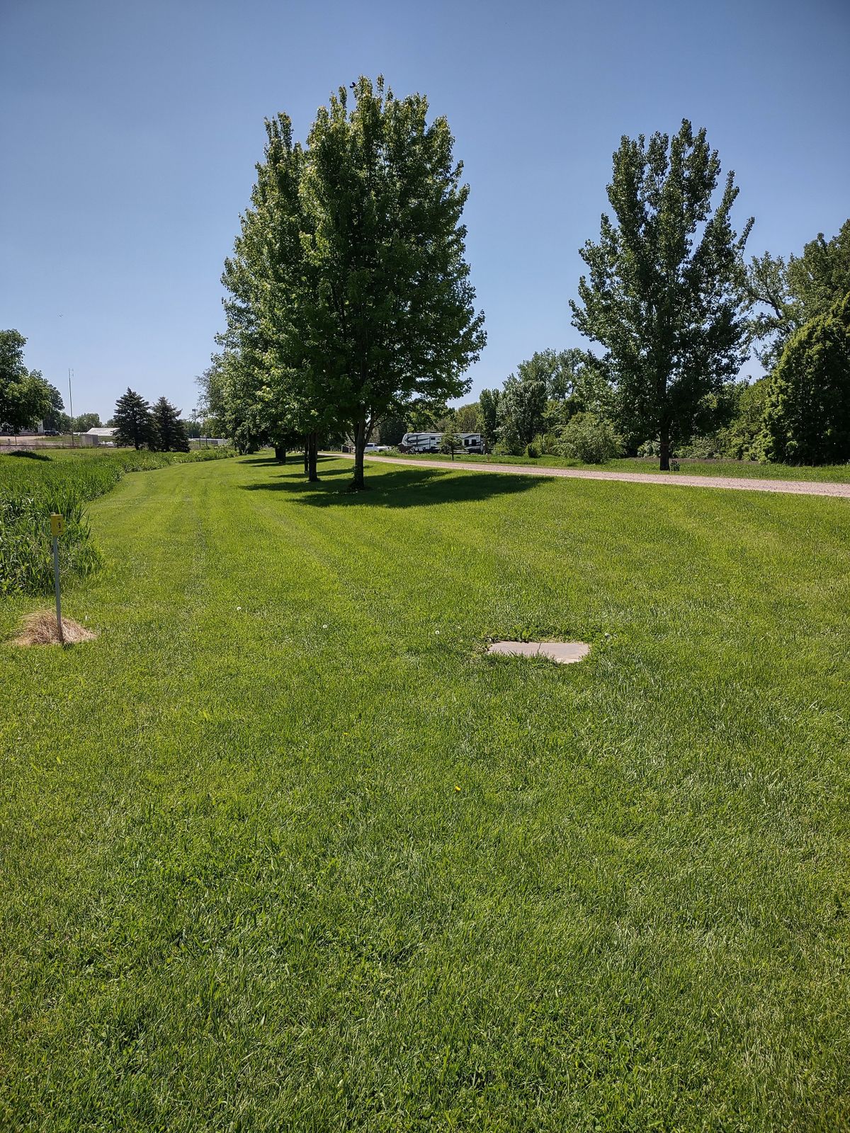 Hole #9 yellow tee