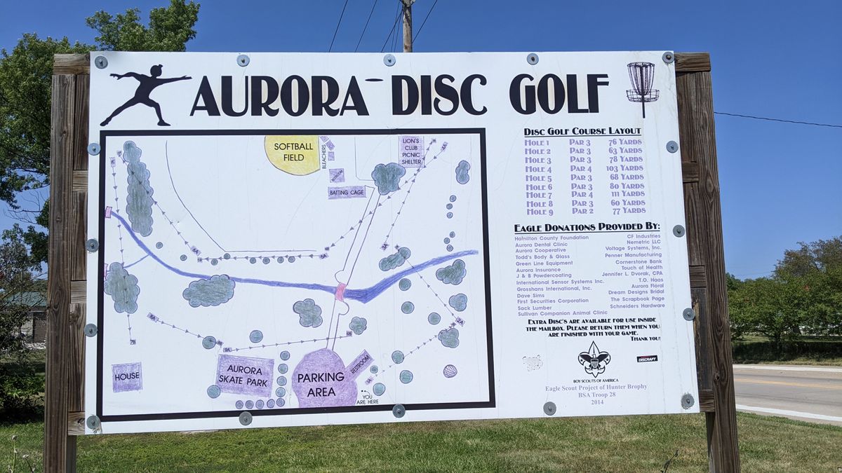 Aurora Disc Golf Course