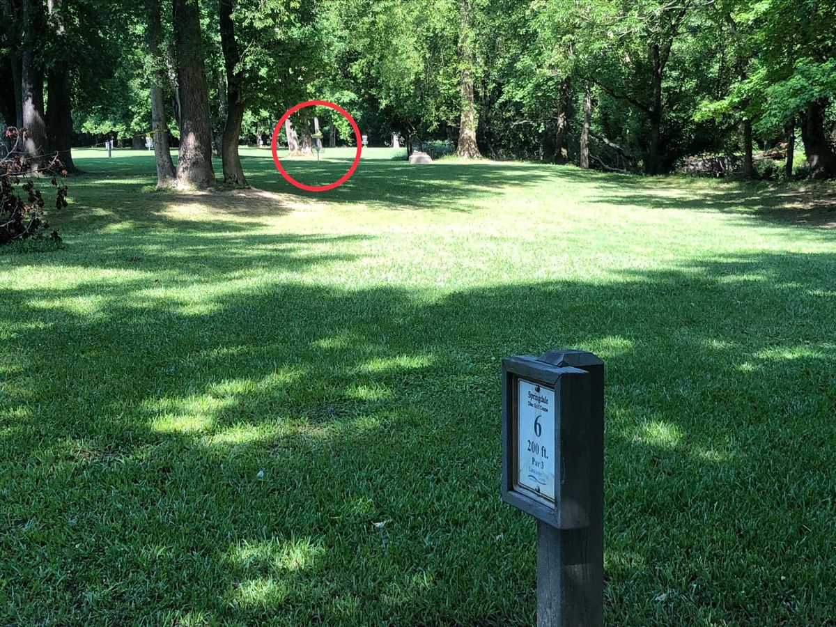 Hole #6 tee