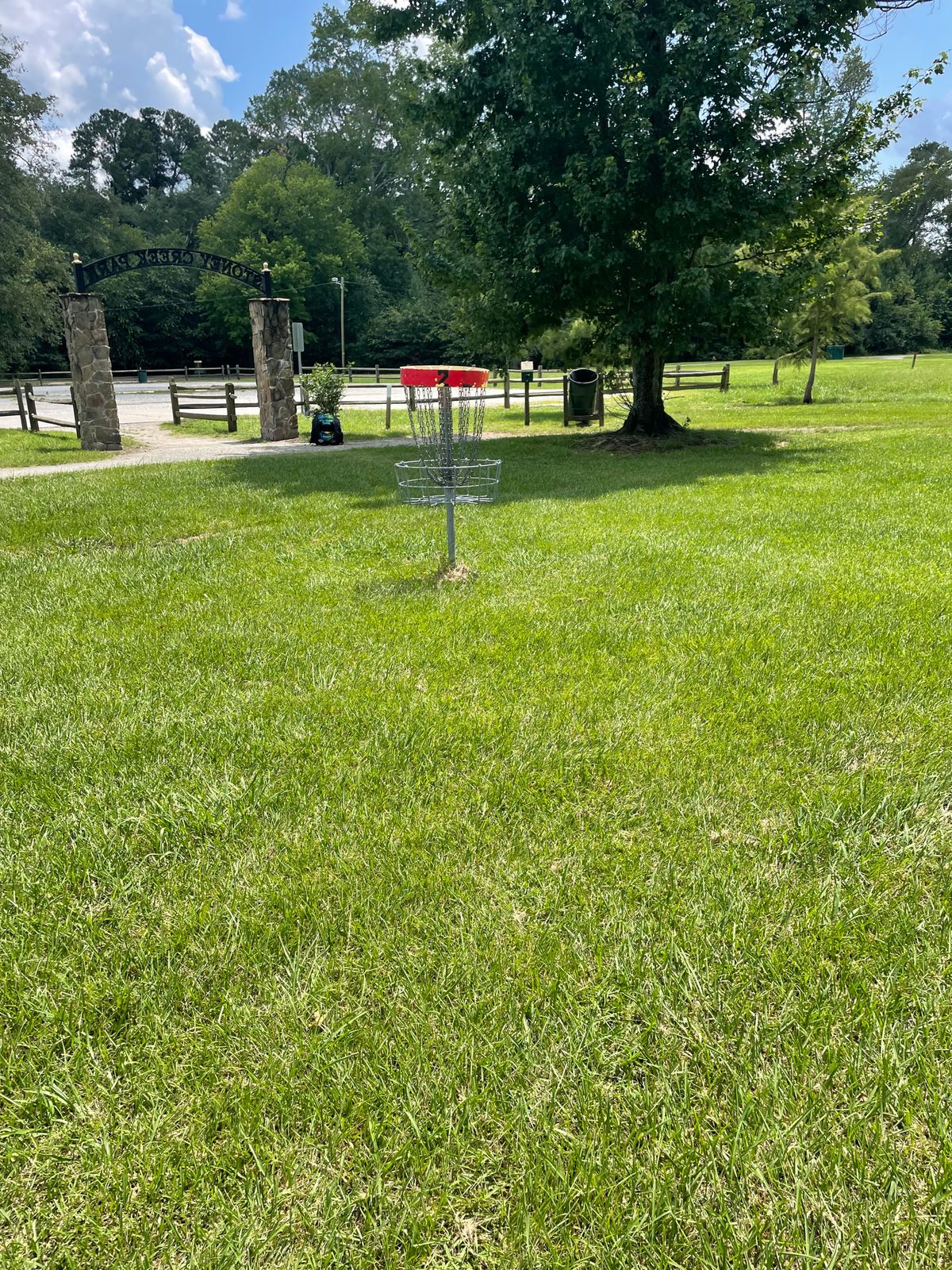 Approach To Basket From White/Red Tee