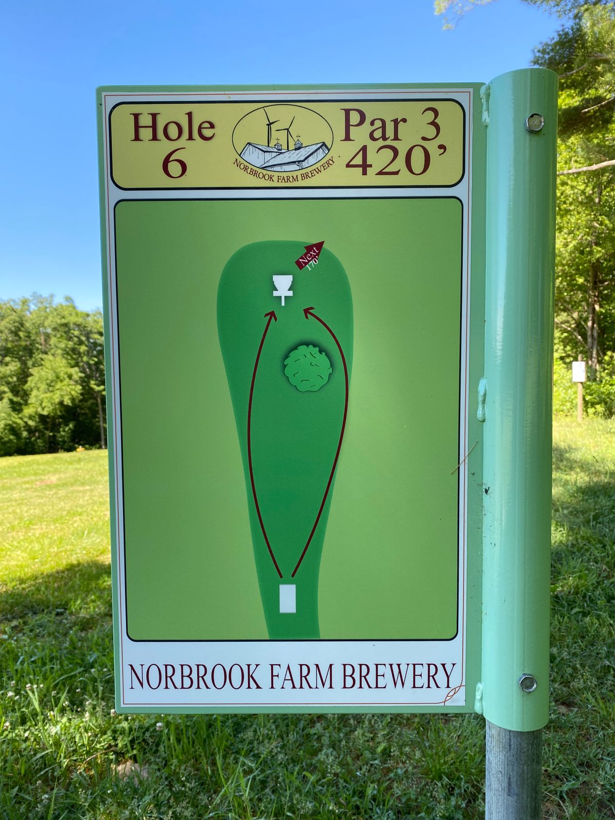 I think that tree has a disc golf magnet in it...
