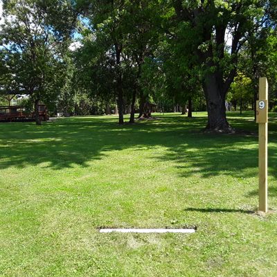 Hole 9 from tee